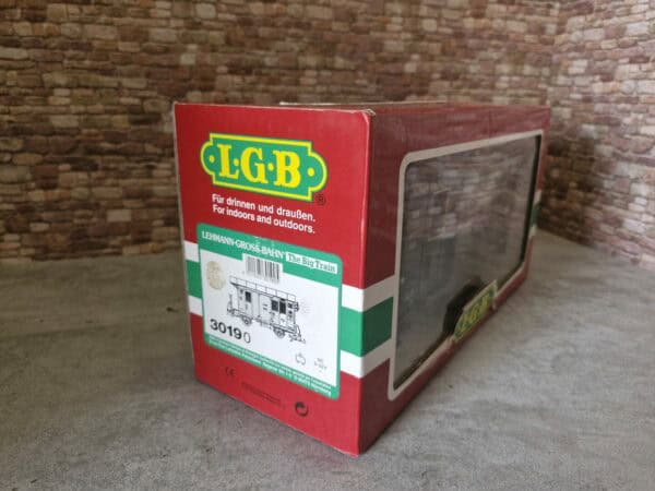 LGB 30190 Gepäckwagen grün Zugschlussleuchten – Bild 2