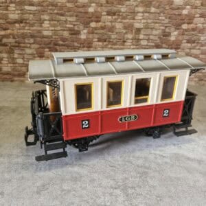 LGB Personenwagen 2.Klasse Rot/Beige