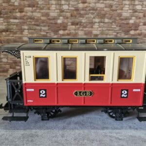 LGB Personenwagen 2.Klasse Rot/Beige