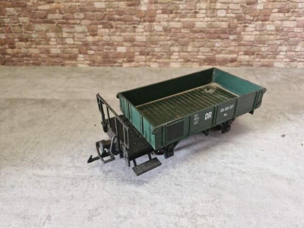 LGB 40055 Hochbordwagen Grün DR – Bild 3