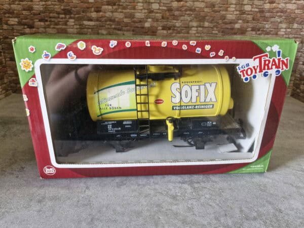 LGB 44409 Tankwagen Sofix gelb – Bild 2