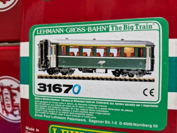 LGB 31670 RhB 2. Klasse Grün – Bild 3